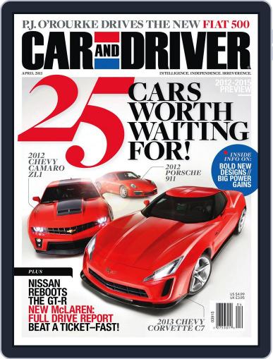 Car and Driver March 12th, 2011 Digital Back Issue Cover