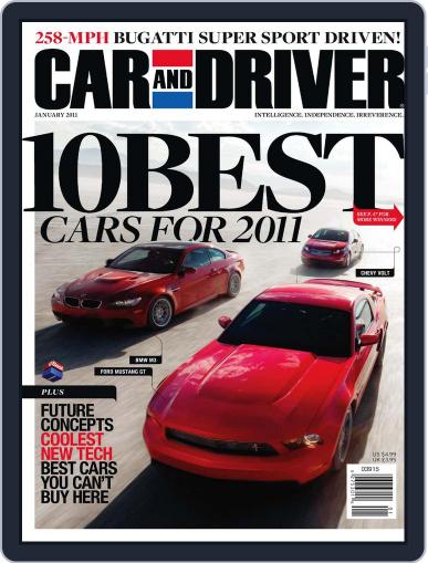 Car and Driver November 30th, 2010 Digital Back Issue Cover