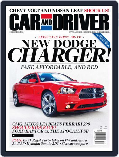 Car and Driver November 2nd, 2010 Digital Back Issue Cover