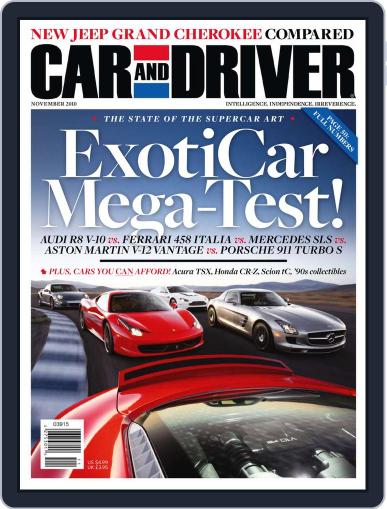 Car and Driver October 1st, 2010 Digital Back Issue Cover