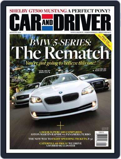 Car and Driver July 1st, 2010 Digital Back Issue Cover