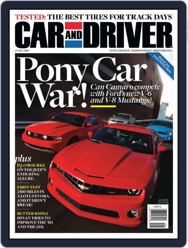 Car and Driver May 7th, 2010 Digital Back Issue Cover