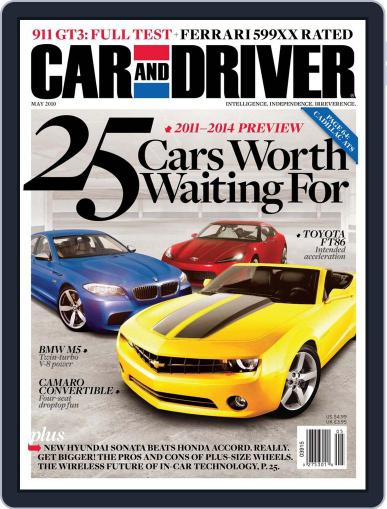 Car and Driver April 1st, 2010 Digital Back Issue Cover