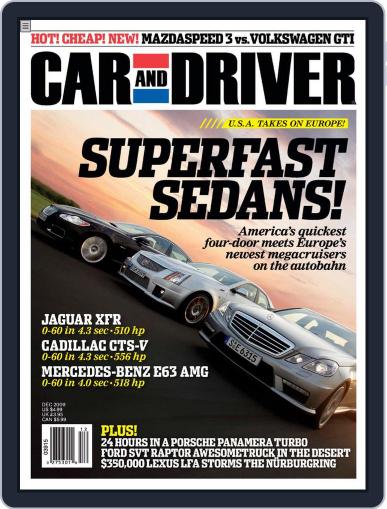 Car and Driver November 1st, 2009 Digital Back Issue Cover