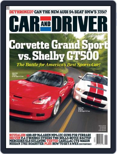 Car and Driver October 1st, 2009 Digital Back Issue Cover