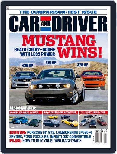 Car and Driver June 1st, 2009 Digital Back Issue Cover