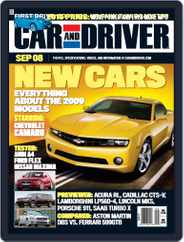 Car and Driver (Digital) Subscription August 1st, 2008 Issue