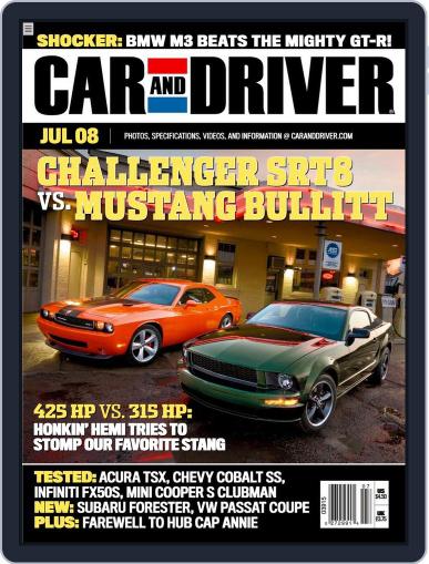 Car and Driver June 1st, 2008 Digital Back Issue Cover