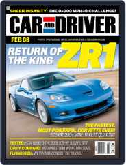 Car and Driver (Digital) Subscription January 2nd, 2008 Issue