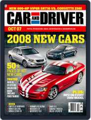Car and Driver (Digital) Subscription September 7th, 2007 Issue