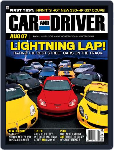 Car and Driver July 1st, 2007 Digital Back Issue Cover