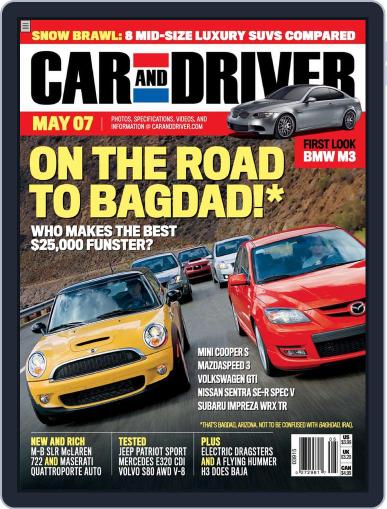 Car and Driver March 20th, 2007 Digital Back Issue Cover