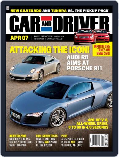 Car and Driver (Digital) February 21st, 2007 Issue Cover