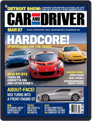 Car and Driver January 23rd, 2007 Digital Back Issue Cover