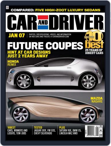Car and Driver November 29th, 2006 Digital Back Issue Cover