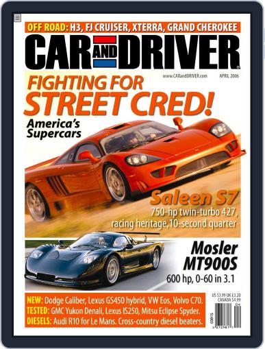 Car and Driver February 21st, 2006 Digital Back Issue Cover