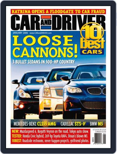 Car and Driver November 29th, 2005 Digital Back Issue Cover