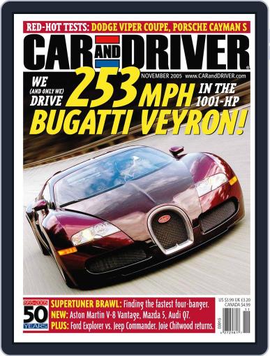 Car and Driver September 28th, 2005 Digital Back Issue Cover
