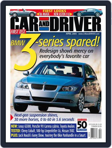 Car and Driver March 1st, 2005 Digital Back Issue Cover