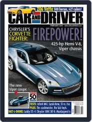 Car and Driver (Digital) Subscription February 28th, 2005 Issue