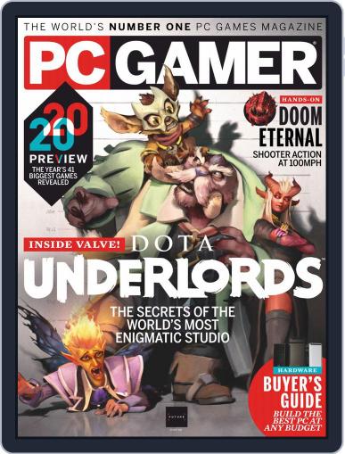 PC Gamer United Kingdom March 1st, 2020 Digital Back Issue Cover