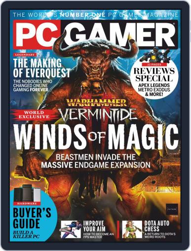 PC Gamer United Kingdom April 1st, 2019 Digital Back Issue Cover