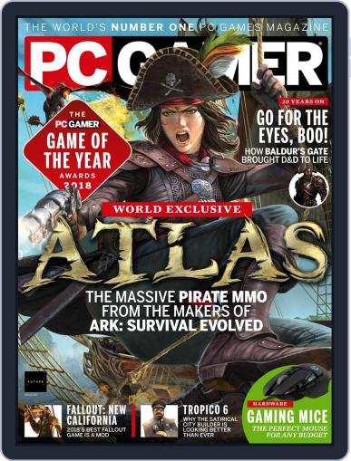 PC Gamer United Kingdom January 1st, 2019 Digital Back Issue Cover