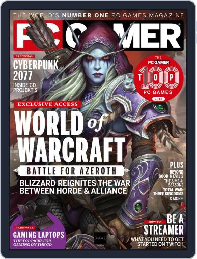 PC Gamer United Kingdom September 1st, 2018 Digital Back Issue Cover