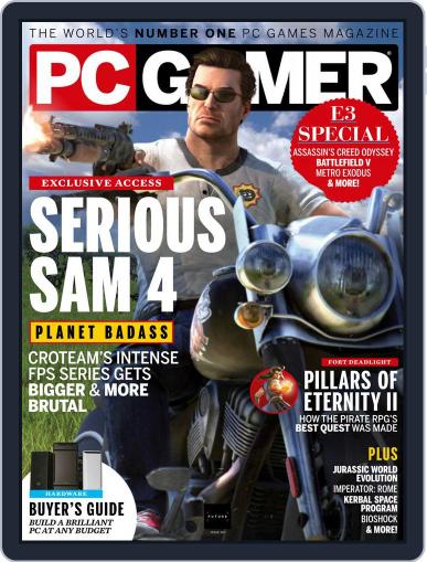 PC Gamer United Kingdom August 1st, 2018 Digital Back Issue Cover