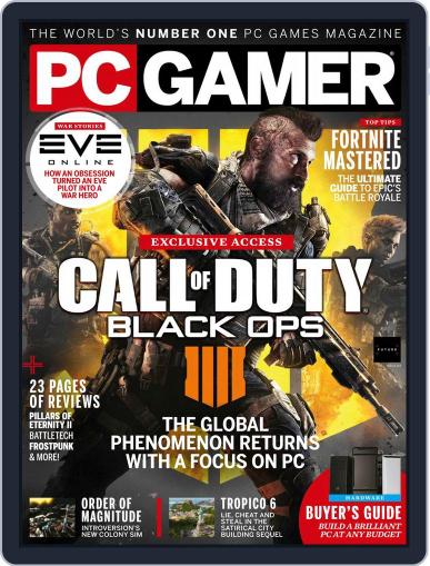 PC Gamer United Kingdom July 1st, 2018 Digital Back Issue Cover