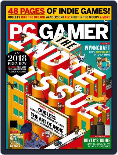 PC Gamer United Kingdom February 1st, 2018 Digital Back Issue Cover