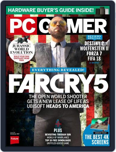 PC Gamer United Kingdom December 15th, 2017 Digital Back Issue Cover