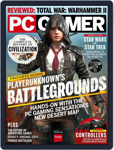 PC Gamer United Kingdom December 1st, 2017 Digital Back Issue Cover