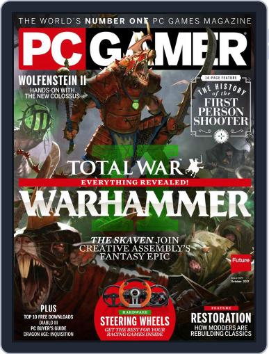 PC Gamer United Kingdom October 1st, 2017 Digital Back Issue Cover