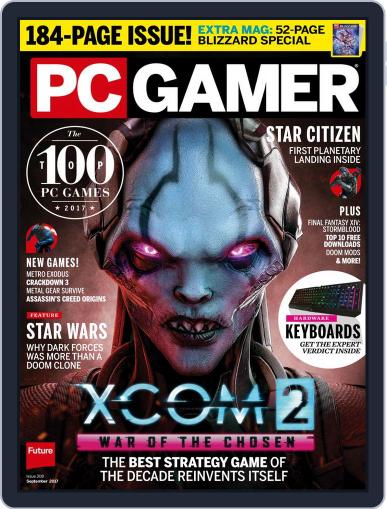 PC Gamer United Kingdom September 1st, 2017 Digital Back Issue Cover