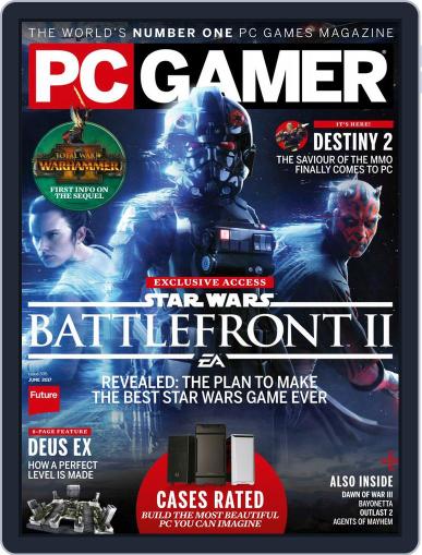 PC Gamer United Kingdom June 1st, 2017 Digital Back Issue Cover