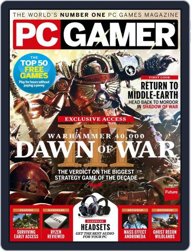 PC Gamer United Kingdom May 1st, 2017 Digital Back Issue Cover