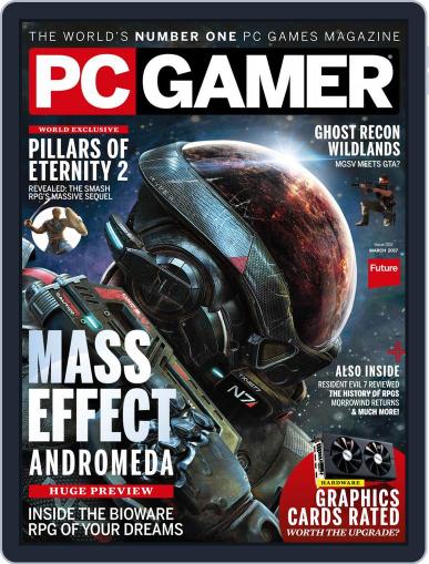 PC Gamer United Kingdom March 1st, 2017 Digital Back Issue Cover