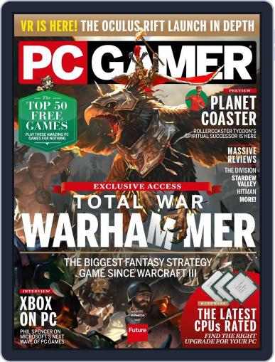 PC Gamer United Kingdom April 7th, 2016 Digital Back Issue Cover