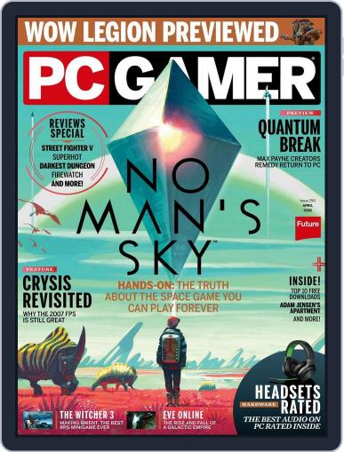 PC Gamer United Kingdom March 10th, 2016 Digital Back Issue Cover