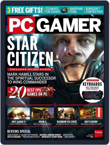 PC Gamer United Kingdom November 20th, 2015 Digital Back Issue Cover