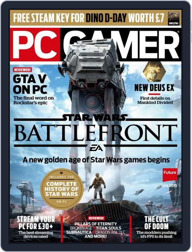 PC Gamer United Kingdom May 6th, 2015 Digital Back Issue Cover