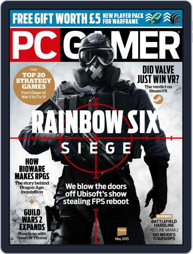 PC Gamer United Kingdom April 8th, 2015 Digital Back Issue Cover