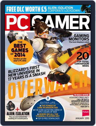 PC Gamer United Kingdom December 22nd, 2014 Digital Back Issue Cover