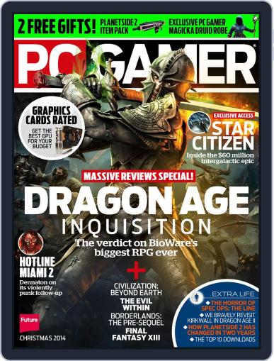 PC Gamer United Kingdom November 19th, 2014 Digital Back Issue Cover