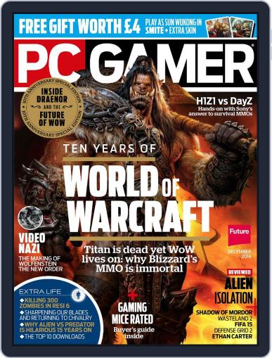 PC Gamer United Kingdom October 22nd, 2014 Digital Back Issue Cover