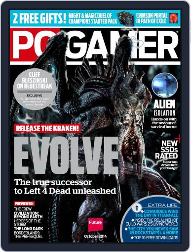 PC Gamer United Kingdom August 27th, 2014 Digital Back Issue Cover