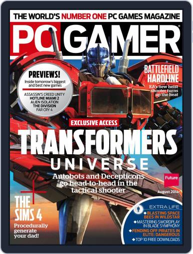 PC Gamer United Kingdom July 2nd, 2014 Digital Back Issue Cover
