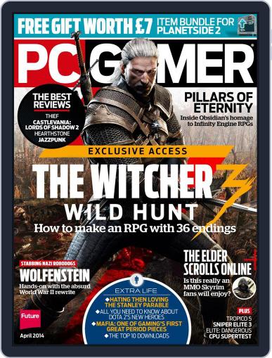 PC Gamer United Kingdom March 12th, 2014 Digital Back Issue Cover