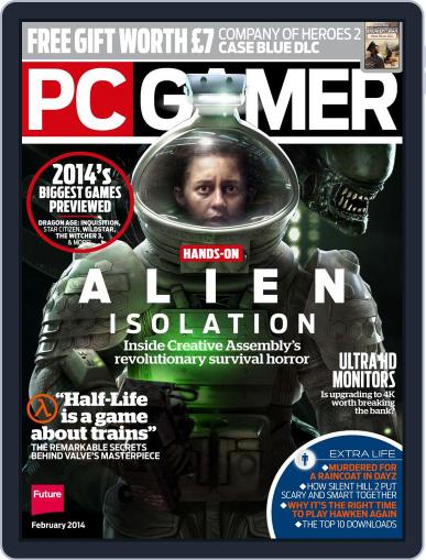 PC Gamer United Kingdom January 15th, 2014 Digital Back Issue Cover